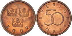 World Coins - Coin, Sweden, 50 Öre, 2007