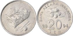World Coins - Coin, Malaysia, 20 Sen, 2004
