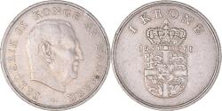 World Coins - Coin, Denmark, Frederik IX, Krone, 1961, Copenhagen, , Copper-nickel