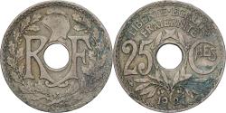 World Coins - France, 25 Centimes, Lindauer, 1927, Copper-nickel, , Gadoury:380