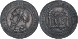 World Coins - Coin, France, Napoleon III, 10 Centimes, 1871, Satirique, , Copper