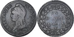 World Coins - Coin, France, Dupré, Decime, AN 5, Paris, , Bronze, KM:637.1