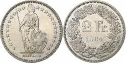World Coins - Switzerland, 2 Francs, 1984, Bern, Copper-nickel, , KM:21a.3