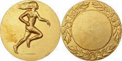 World Coins - France, Medal, Sport, Course à Pied, n.d., Gilt Bronze, Drago,