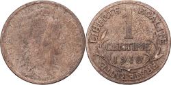 World Coins - France, 1 Centime, Daniel-Dupuis, 1910, Paris, Bronze, , Gadoury:90