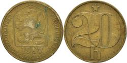 World Coins - Coin, Czechoslovakia, 20 Haleru, 1987