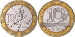 World Coins - Coin, France, Génie, 10 Francs, 1989, Monnaie de Paris, série FDC,