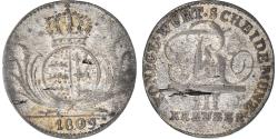 World Coins - Coin, German States, WURTTEMBERG, Friedrich I, 3 Kreuzer, Groschen, 1809