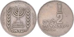 World Coins - Israel, 1/2 Lira, 1966