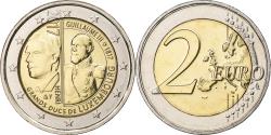 World Coins - Luxembourg, 2 Euro, Guillaume III, 2017, Utrecht, Bi-Metallic,