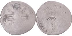 World Coins - Coin, France, Louis XIV, Quinzain aux 8 L, contremarqué lis, , Billon