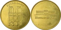 World Coins - France, Token, Touristic token, Paris - Cathédrale Notre Dame n°1 - Face