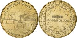 World Coins - France, Tourist token, Abbaye de Gellone, 2008, MDP, Nordic gold,