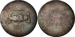 World Coins - Coin, Great Britain, Warwickshire, Birmingham & Risca, Penny Token, 1811