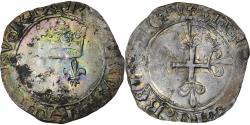 World Coins - France, Charles VI, Gros dit "Florette", 1417-1422, Uncertain Mint,