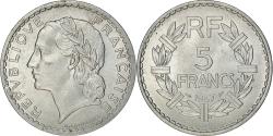 World Coins - Coin, France, Lavrillier, 5 Francs, 1947, Paris, , Aluminum, KM:888b.1
