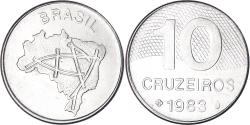 World Coins - Coin, Brazil, 10 Cruzeiros, 1983