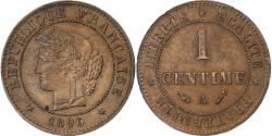 World Coins - France, Centime, Cérès, 1896, Paris, Bronze, , Gadoury:88, KM:826.1