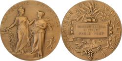 World Coins - France, Medal, Concours Central Hippique de Paris, 1907, Bronze, Alphée Dubois