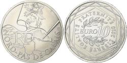 World Coins - France, 10 Euro, Nord-Pas-de-Calais, 2010, Paris, Silver, , Gadoury:EU399,