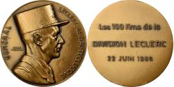 World Coins - France, Medal, Les 100 KMS de la Division Leclerc, 1980, Bronze, Vernon,