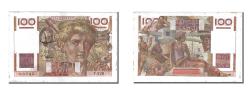 World Coins - Banknote, France, 100 Francs, 100 F 1945-1954 ''Jeune Paysan'', 1953
