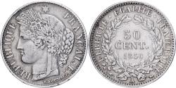 World Coins - France, 50 Centimes, 1850, Paris, Silver, , Gadoury:411, KM:769.1