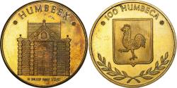 World Coins - Belgium, Token, 100 Humbeca - Humbeek, 1982, Copper,