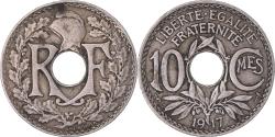 World Coins - Coin, France, Lindauer, 10 Centimes, 1917, Paris, , Copper-nickel