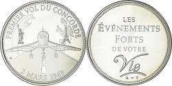 World Coins - France, Medal, Les événements forts de votre vie, Premier vol du Concorde