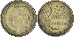 World Coins - France, Guiraud, 20 Francs, 1950, Beaumont - Le Roger,