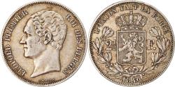 World Coins - Coin, Belgium, Leopold I, Léopold Ist, 2-1/2 Francs, 1849, Bruxelles