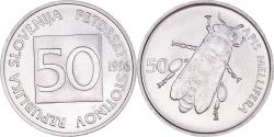 World Coins - Coin, Slovenia, 50 Stotinov, 1996, , Aluminum, KM:3
