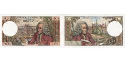 World Coins - France, 10 Francs, Voltaire, 1971-06-03, J.678, UNC(65-70)
