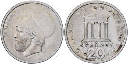 World Coins - Greece, 20 Drachmes, 1982, Copper-nickel, , KM:133