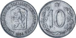 World Coins - Czechoslovakia, 10 Haleru, 1964