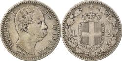 World Coins - Coin, Italy, Umberto I, 2 Lire, 1881, Rome, , Silver, KM:23