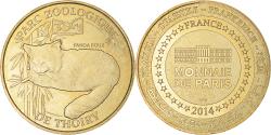 World Coins - France, Token, Touristic token, 78/ Parc Zoologique - Thoiry, 2014,