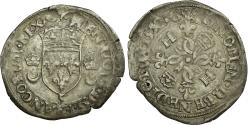 World Coins - Coin, France, Douzain aux croissants, 1550, Grenoble, , Silver