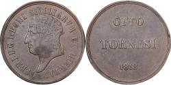World Coins - Kingdom of the Two Sicilies, Ferdinando I, 8 Tornesi, 1818, Naples, Copper