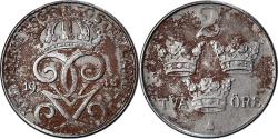 World Coins - Coin, Sweden, Gustaf V, 2 Öre, 1948, , Iron, KM:811