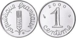 World Coins - Coin, France, Épi, Centime, 2000, Paris, BU, , Stainless Steel