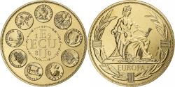 World Coins - France, Medal, Ecu Europa, Marianne, 1980, Bronze Florentin, Rodier,