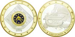 World Coins - France, Medal, 10 ans de l'Euro, 2009, , Copper Gilt