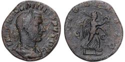 Ancient Coins - Roman Empire, Philip I, Sestertius, 244, Rome, Bronze,