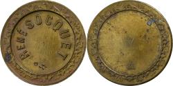 World Coins - France, Token, René Socquet, Brass,