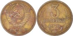 World Coins - Coin, Russia, 3 Kopeks, 1978