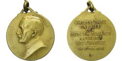 World Coins - France, Medal, Maréchal Foch, 1918, Brass, Paris-Art,