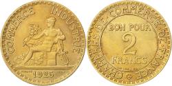World Coins - Coin, France, Chambre de commerce, 2 Francs, 1925, , Aluminum-Bronze