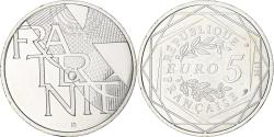 World Coins - France, 5 Euro, Fraternité, 2013, , Silver, Gadoury:EU647